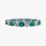 Esme Emerald Light Ring