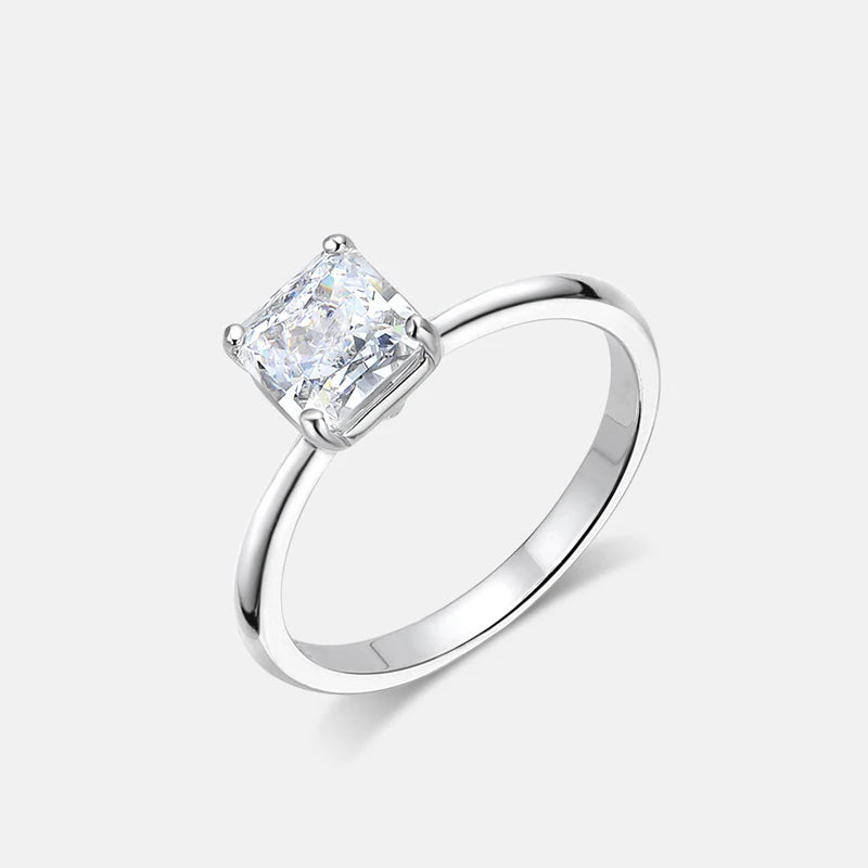 Zyra Square Spark Ring