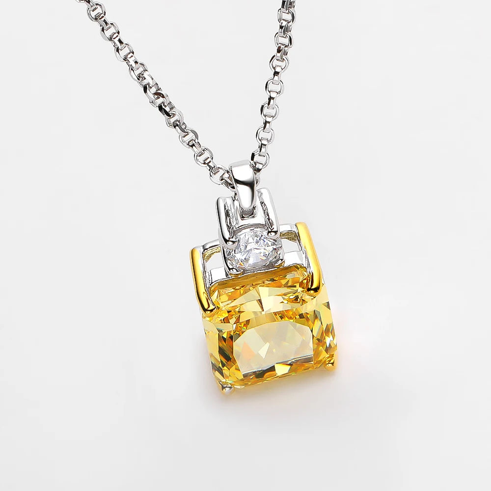 Nysa Ice Topaz Pendant