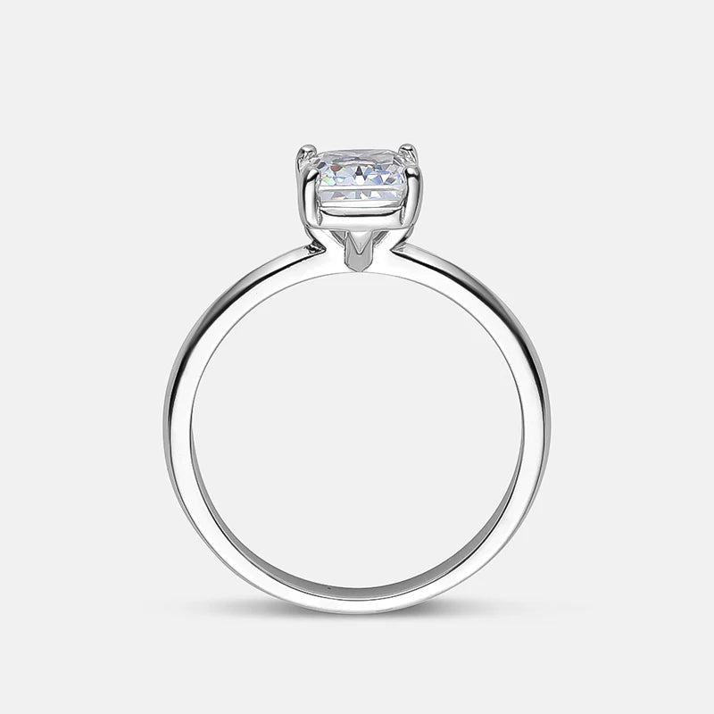 Zyra Square Spark Ring