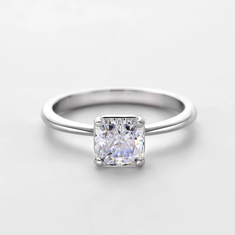 Zyra Square Spark Ring