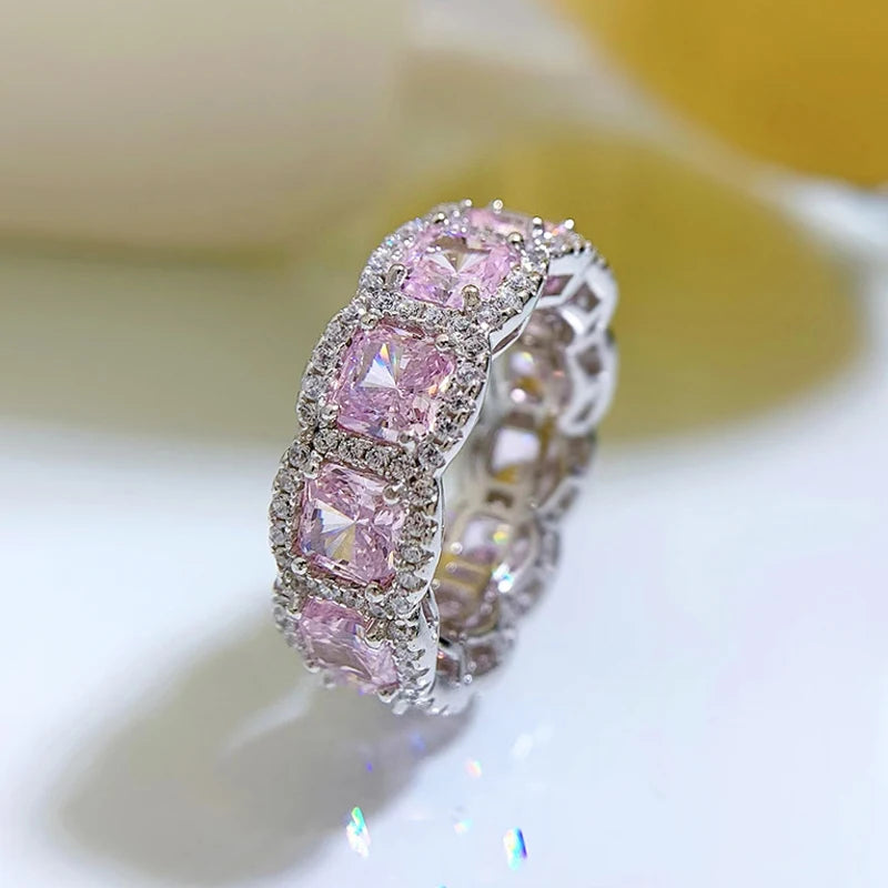 Syra Square Glow Ring