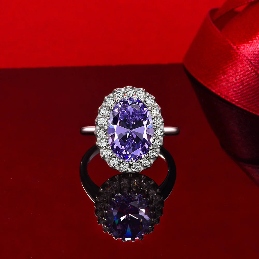 Floria Oval Bloom Ring