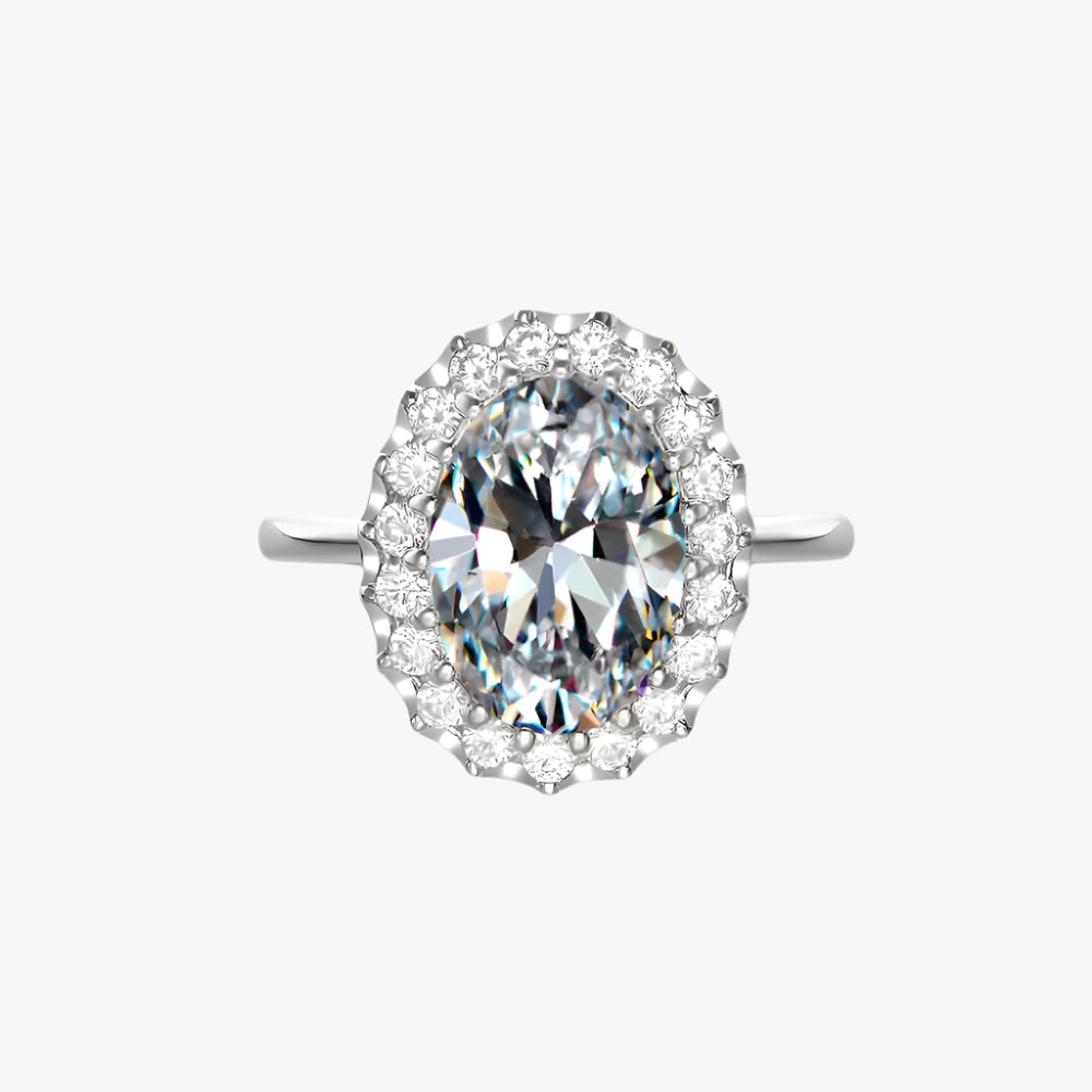 Floria Oval Bloom Ring