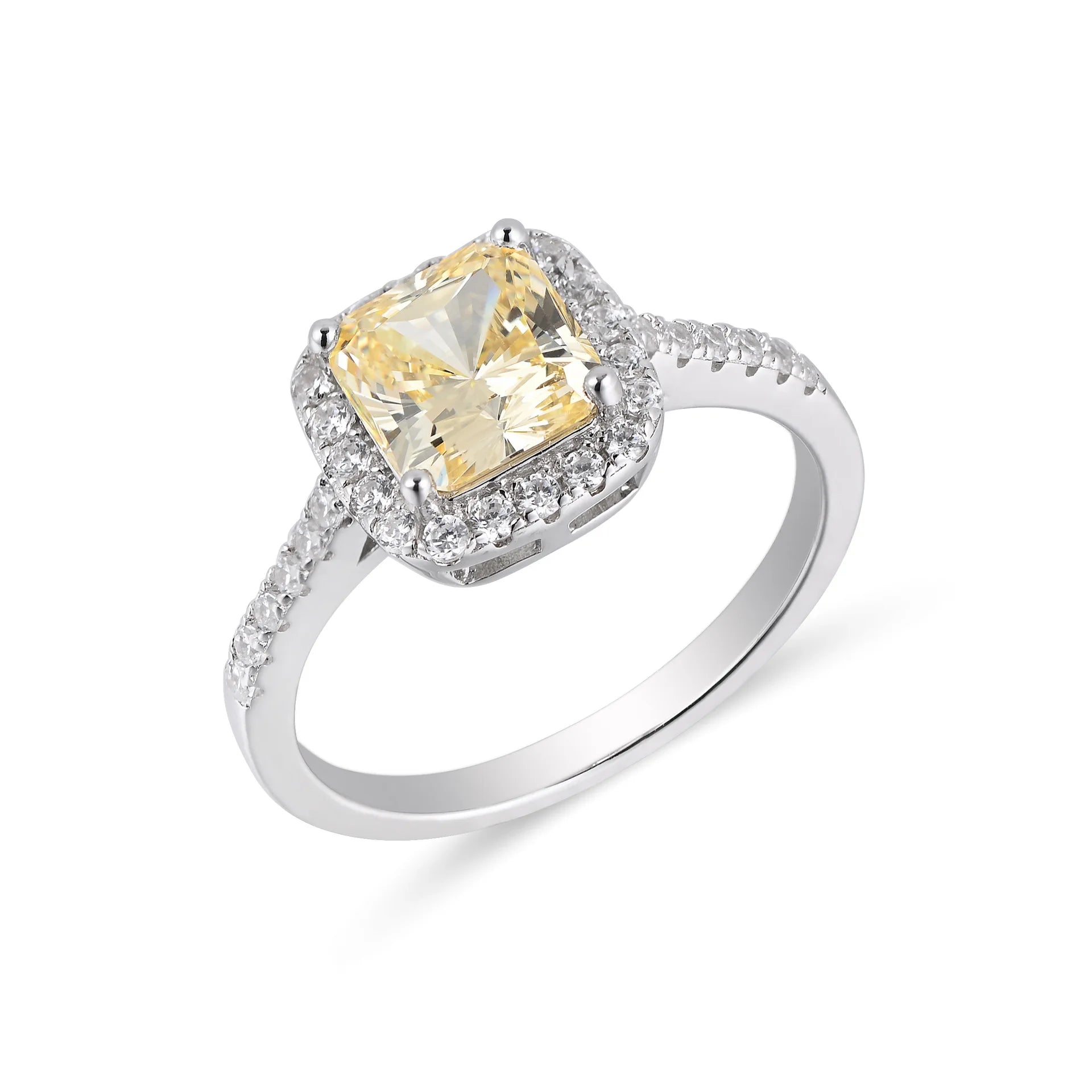 Nira Spark Square Ring