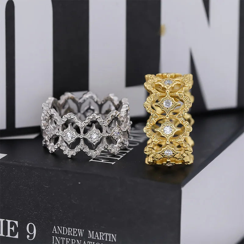 Elira Lace Spark Ring