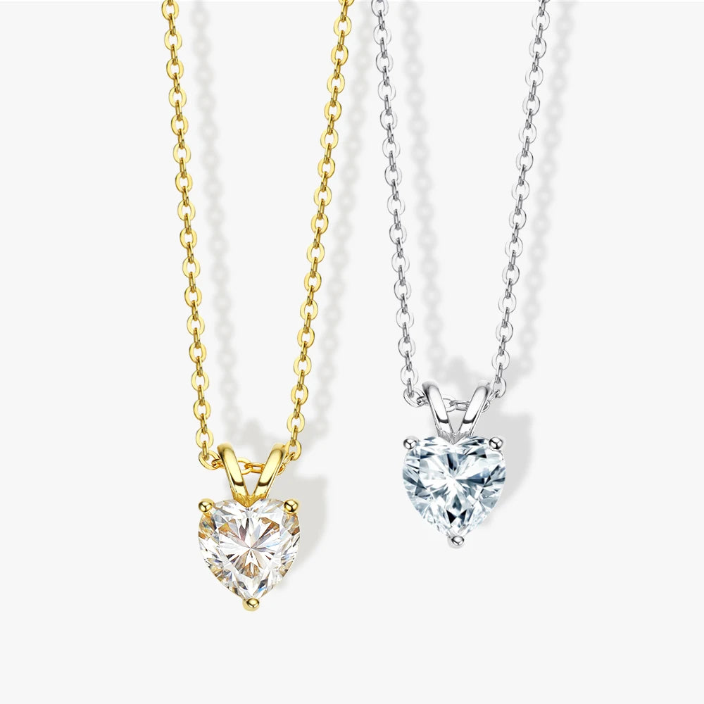 Vina Heart Moissanite