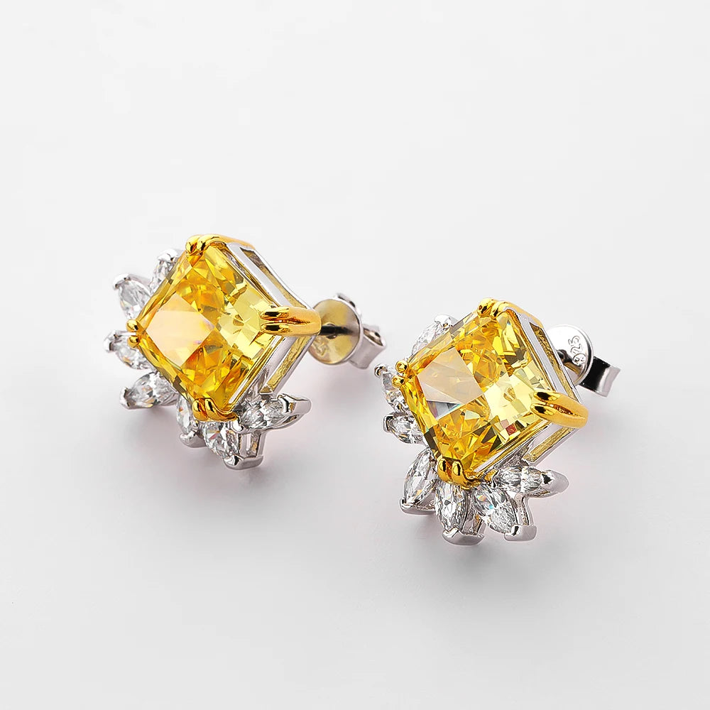 Fira Yellow Bloom Studs